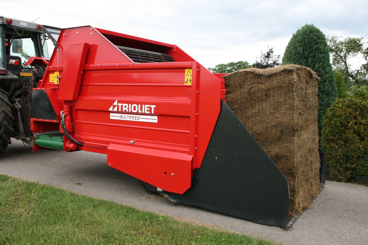 Multifeed Blockverteilwagen  Futterverteilwagen, siloblockschneider, verteilgerät