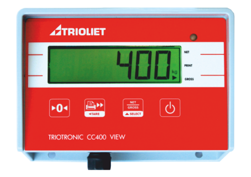 Wiegeindikator Futtermanagementsystem Wiegeeinrichtung Wiegesystem Triotronic touch screen 